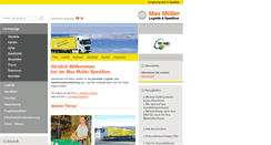 Desktop Screenshot of mm-logistik.com