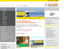 Tablet Screenshot of mm-logistik.com